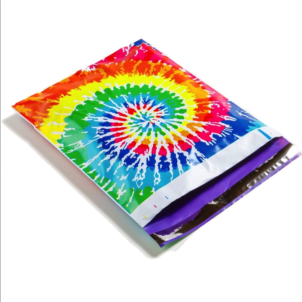 50 10X13 Poly Mailers Tye Dye Shipping Envelopes PRICE IS FIRM - Picture 10 of 10